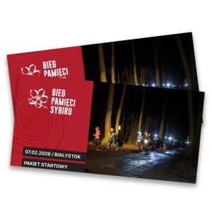 Pakiet startowy Bieg Pamięci Sybiru Białystok | Wrocław