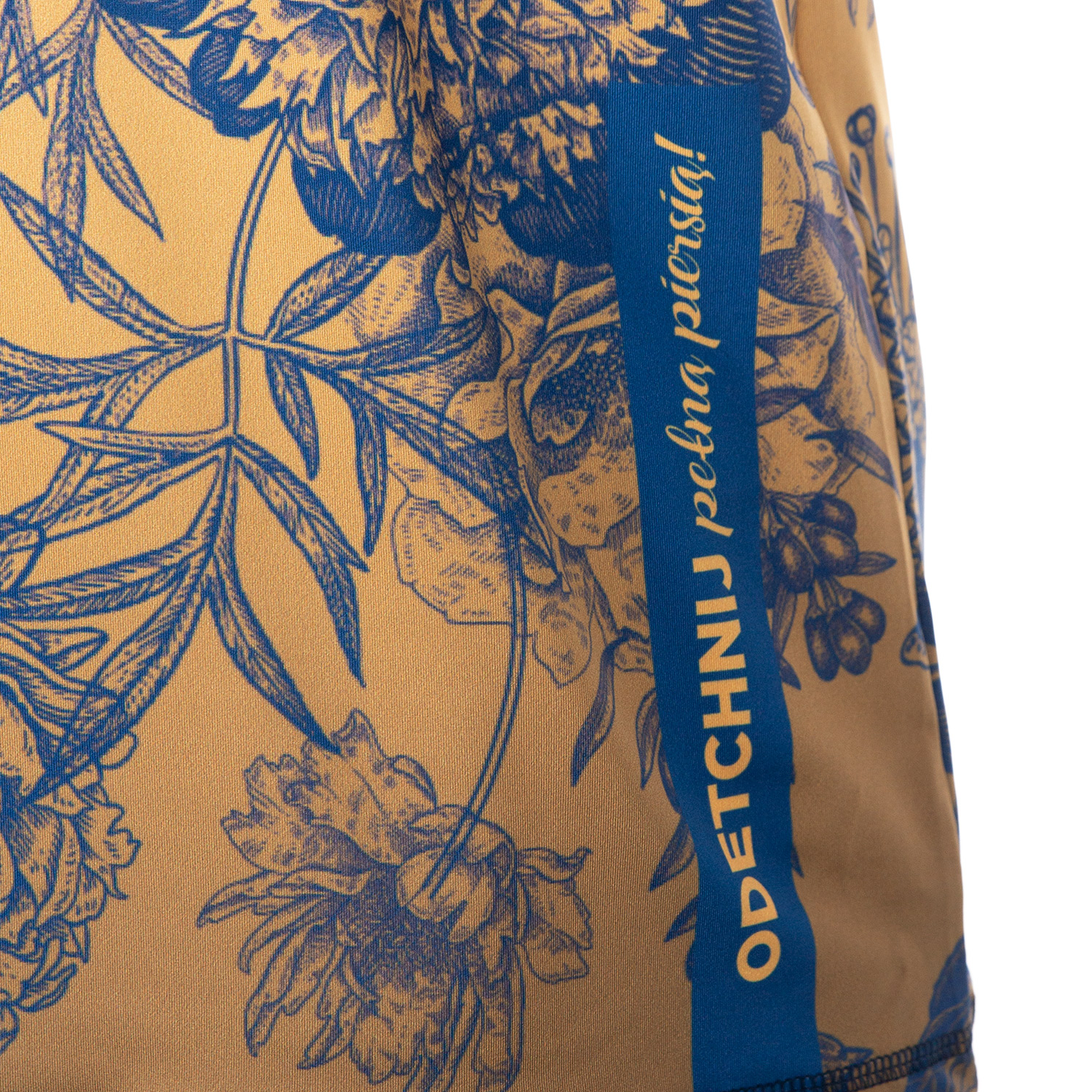 Bluza treningowa Half-Zip Niebieska - obrazek 3