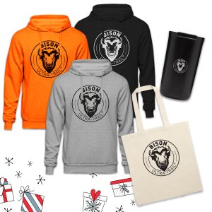Limitowany pakiet świąteczny BISON ULTRA TRAIL #3 bluza/kubek/torba