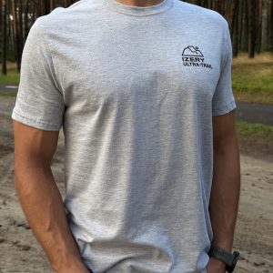 Koszulka bawełniana Izery Ultra - Trail (szara)